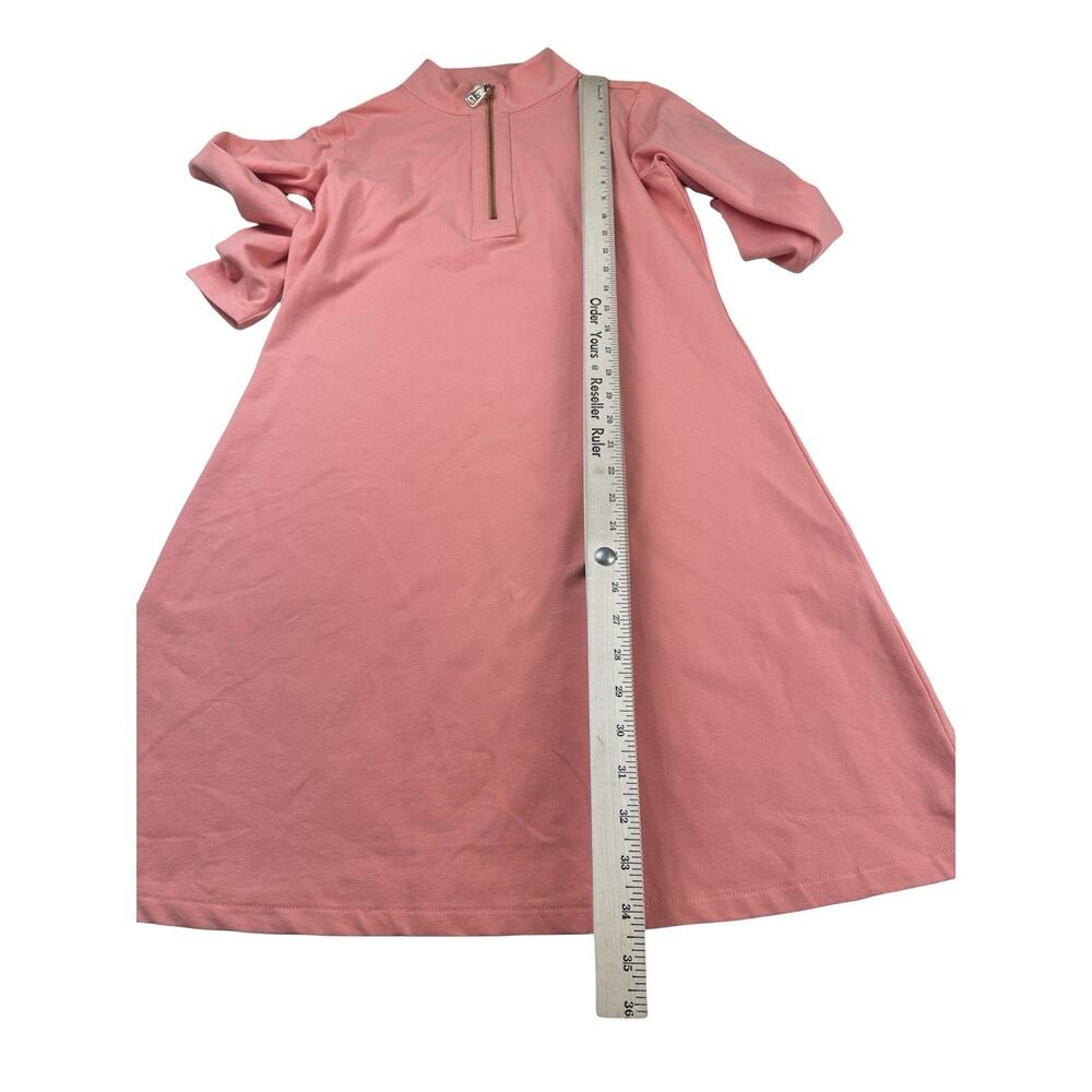 Spartina 449 Nora Half-Zip Dress in Burnt Coral Size Small EUC!!!! - Picture 5 of 9